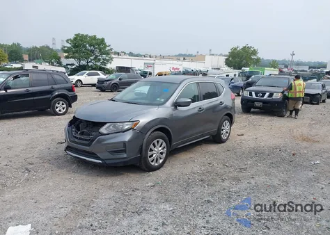 2017 Nissan Rogue S из США, поврежденный, VIN KNMAT2MTXHP515862